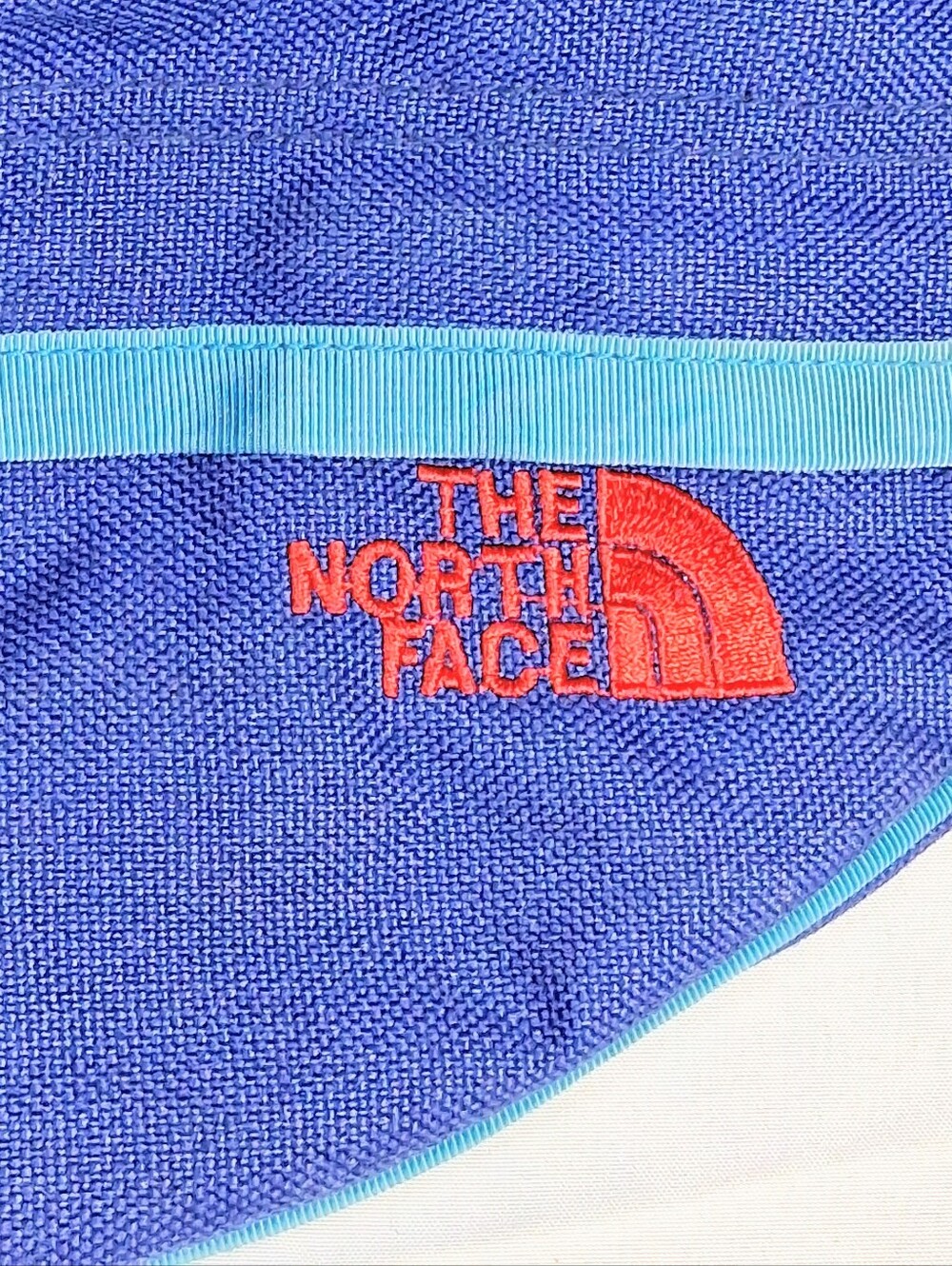 Unisex Men's or Women's North Face Vintage Blue and Aqua Fanny Pack - Picture 2 of 11